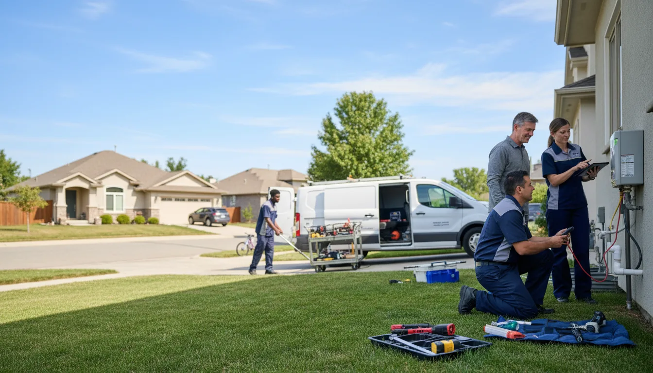 Tankless water heater service in Kennedale, TX